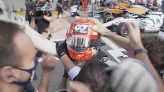 POST-RACE CELEBRATIONS AT MONZA | GASLY WINS | Powered By Honda