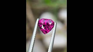 Mesmerizing Pink Rhodolite Garnet: A Gemstone Like No Other!” #gemstone #garnet #youtube #shorts