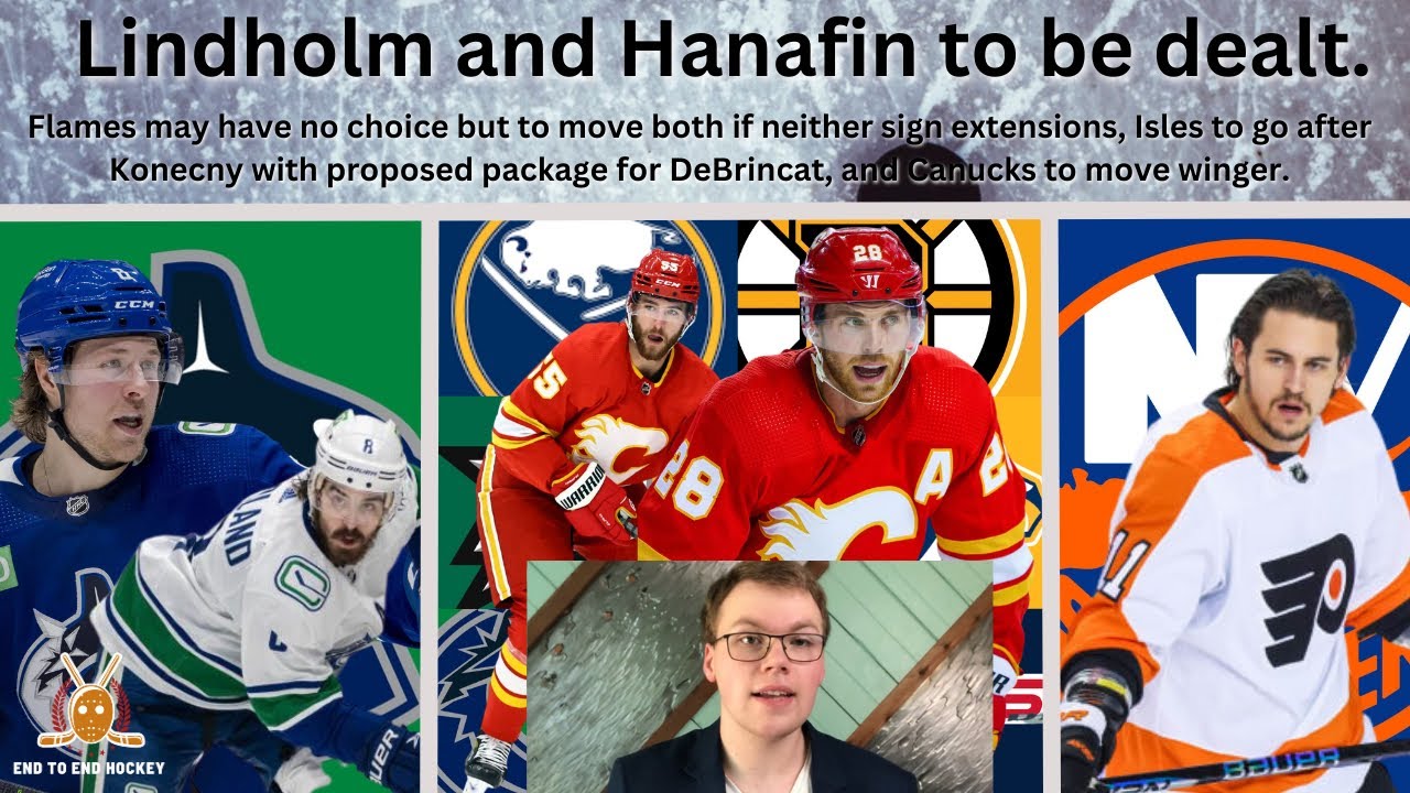 NHL Trade Rumours: Flames To Move Hanafin And Lindholm, Konecny To NYI ...