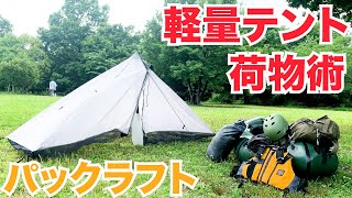 【ギア紹介】パックラフトでの野営術をヤマケンに聞いてみた【軽量テントでキャンプ】