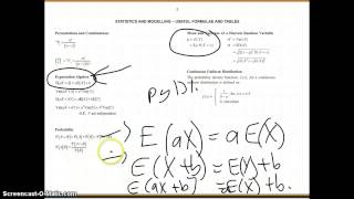 13stats 3.14 Linear Functions of a Random Variable