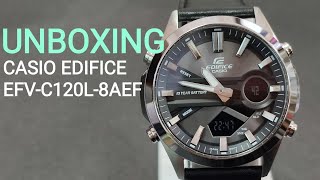 UNBOXING AND REVIEW CASIO EDIFICE EFV-C120L-8AEF