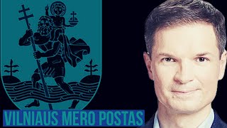 Vilniaus mero postas. Paulius Saudargas