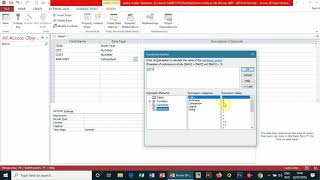 performing calculated field on the table in access