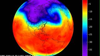 A Look at the U.S. Cold Snap from NASA Infrared Imagery