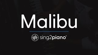 Miley Cyrus - Malibu (Piano Karaoke)