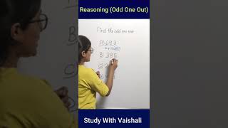 How to solve Classification Questions | Odd One Out | Reasoning by Vaishali Mam SSC, Railway #shorts