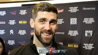 ROCKY FIELDING SAYS CANELO ALVAREZ IS TOO SMALL TO BEAT HIM FOR SUPER MIDDLEWEIGHT TITLE