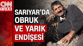 Erzurum'un Şenkaya ilçesine bağlı Sarıyar'da obruk ve yarık endişesi!