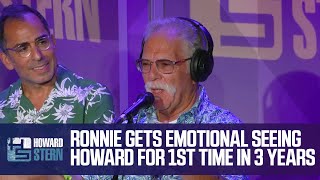 Ronnie the Limo Driver Gets Emotional Seeing Howard for 1st Time in 3 Years