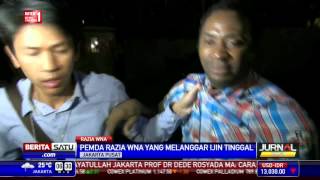 WNA Mengamuk Saat Razia Imigrasi