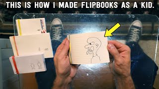 Challenge: Make a Flipbook the SAME way I did as a KID