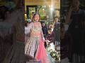 Surbhi Chandna's Beautiful Bridal Entry | Surbhi Chandna Wedding Look #shorts