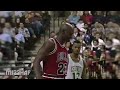 Michael Jordan Played through Bad Hip and Bad Finger (1995.12.18)