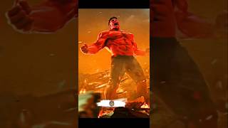 Red Hulk vs Incredible green Hulk#redhulk #hulk #incrediblehulk #shorts#short #marvel #mcu