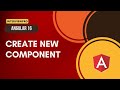 [3] Angular 16 | Create new component manually and using angular-cli
