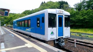 2022.05.11 (水)　左沢線キハ  KY出場    ※ 試運転