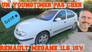 UN YOUNGTIMER PAS CHER ??? RENAULT MEGANE 1 1L6 16V PHASE 2