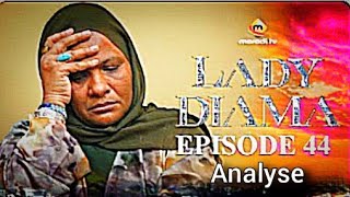 Série  - Lady Diama - Saison 1 - Épisode 43 - Jeux de Dames - marodi TV - analyse