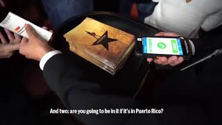 Lin-Manuel Miranda on Bringing Hamilton to Puerto Rico