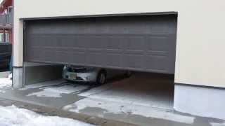 オーバースライダードア　三和シャッター　キャンディ２　外観　１８feet Over Slide Door OverDoor Garage Door