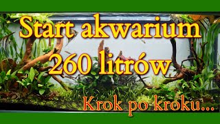 START AKWARIUM 260 litrów od PODSTAW