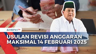 Usulan Revisi Efisiensi Anggaran Maksimal 14 Februari, Atur Dana Demi Makan Bergizi Gratis?