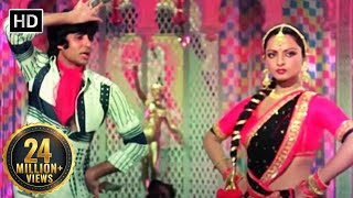 Athra Baras Ki Tu | Suhaag (1979) | Amitabh Bachchan | Rekha | Lata Mangeshkar | Mohd Rafi Hits