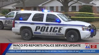 Waco PD Reports Police Service Update