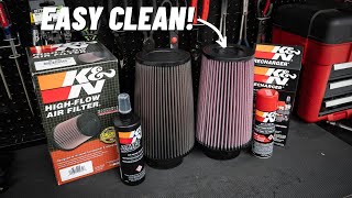 How to Clean Your K&N Filter! Fast and Easy!