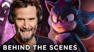 Keanu Reeves Talks Voicing Shadow | Sonic 3 EXCLUSIVE Behind the Scenes | Paramount Movies