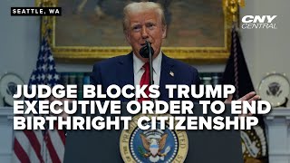 AG speaks on federal judge temporarily blocking Trump's executive order on birthright citizenship