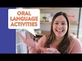 3 Activities to Promote Oral Language // How to Develop Oral Language and Vocabulary in K-2