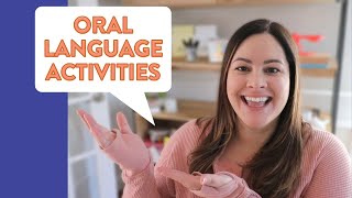 3 Activities to Promote Oral Language // How to Develop Oral Language and Vocabulary in K-2