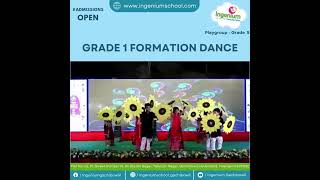 Grade 1 Formation Dance - Annual Day 2024 | Ingenium Gachibowli Preschool