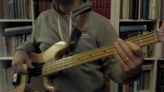 Born on the Bayou (live) - John Fogerty (Bass playalong / cover)