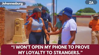 NIYATHEMBANA NA? EP  | Making couples switch phones loyalty test south africa