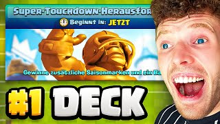 😱🥇DAS *BESTE* SUPER-TOUCHDOWN DECK! (Einfach \u0026 OP) | Clash Royale Detusch