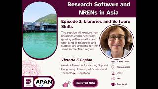Episode 3: Role of Libraries in Research Support for Scientific Software