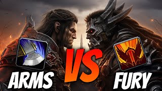 Rank 1 Fury Warrior vs Arms/Caster Solo Shuffle Lobby - WoW Dragonflight 10.2.5 PvP