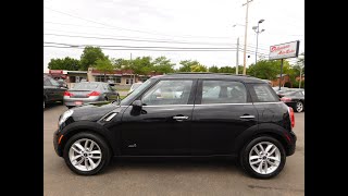 2014 MINI Cooper Countryman S ALL4 AWD - Absolute Black Metallic, Black Heated Leather, Extra Clean!