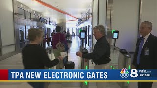 New E-Gates at Tampa Airport shorten lines