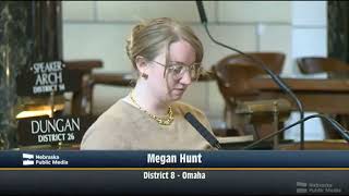 Senator Megan Hunt: Conflict of Interest Complaint Against Me for Supporting Trans Rights