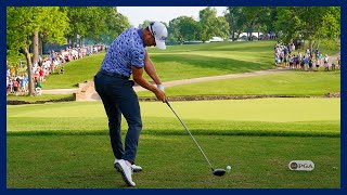 PGA長打者「Justin Thomas」長打スイングモーション＆スローモーション, Long hitter \