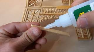 Reformando miniatura Torre Eiffel de palitos 🗼😱