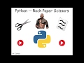 Python#1 -- Rock Paper Scissors