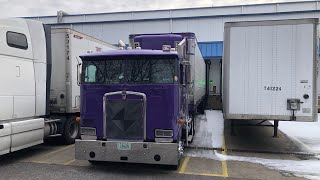 PURPLE 2025 first trip and then blows up! Can we save it? Part1 #kenworth #truck #trucking #cabover