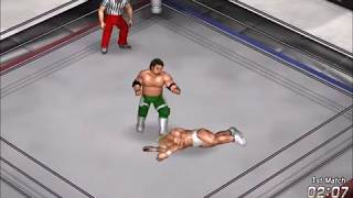 【Fire Pro Wrestling World】DoutanukiA/ 胴田貫A【Move Craft】Opponent Down - Face