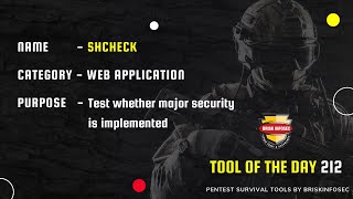 SHCHECK - Finds Security Headers | Briskinfosec