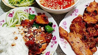 How to Make Delicious Grilled Pork Vermicelli Soup at Home